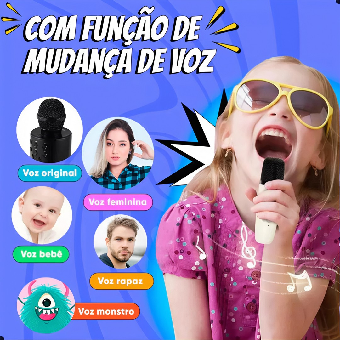 K12 Caixa De Som Com Microfones Bluetooth Karaokê