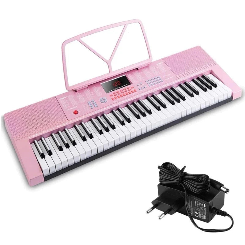 Teclado Piano Profissional Rosa MXT!