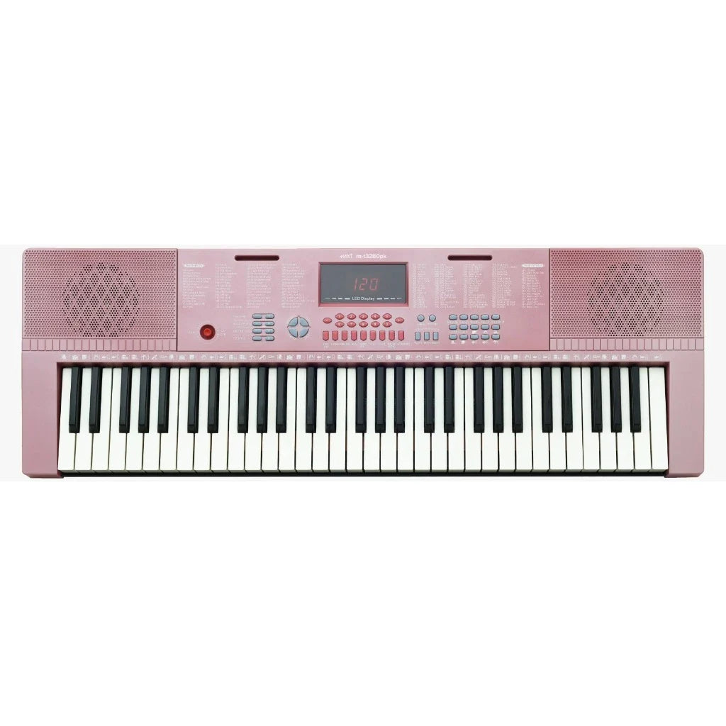 Teclado Musical Profissional para Estudantes – 61 Teclas, 128 Ritmos e Muito Mais!