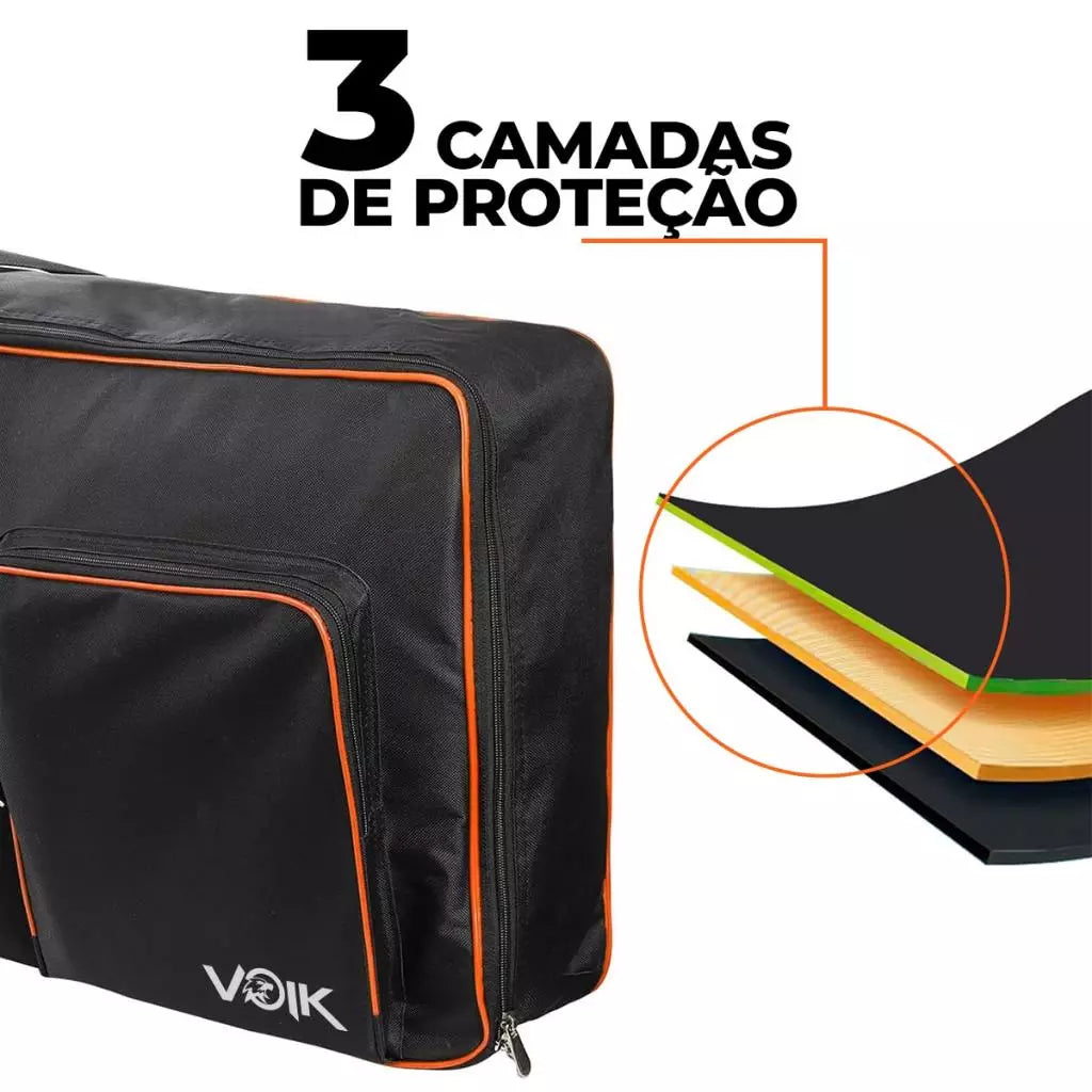 Liberte seu Talento com o Kit Teclado Midi Voik VTM-5000 - Com Suporte e Banco!