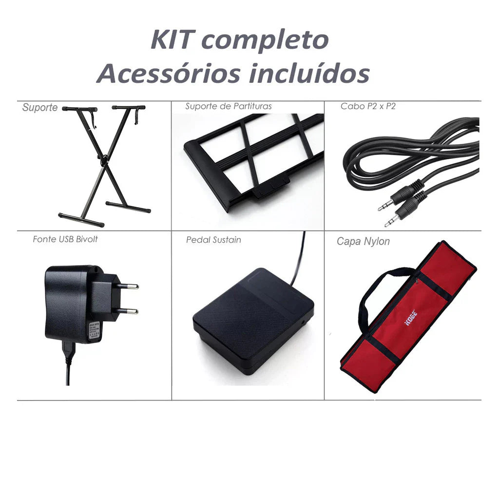 Kit Teclado Kobe KB-300!